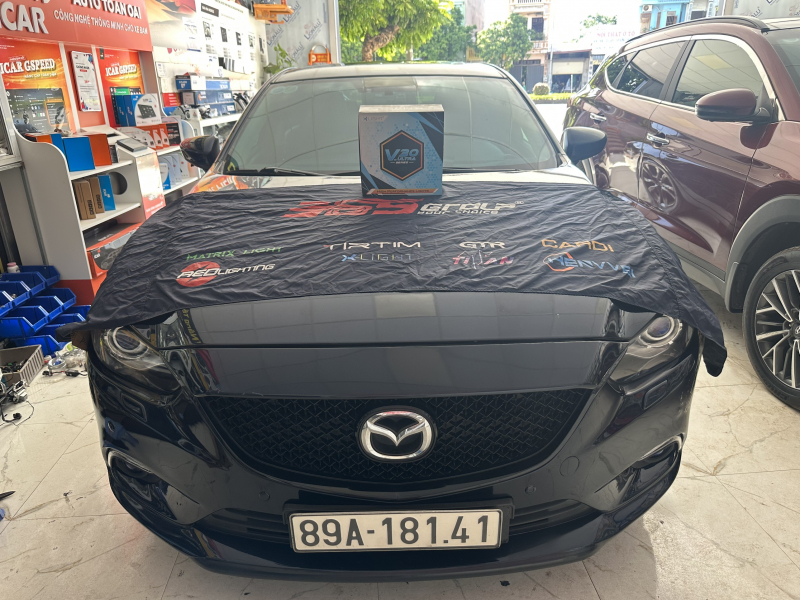 Độ đèn nâng cấp ánh sáng Nâng cấp ánh sáng cho xe Mazda 